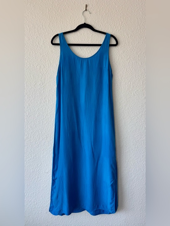 J. Crew Dresses & Skirts - J. Crew Blue Slip Scoop Neck Women's Dress